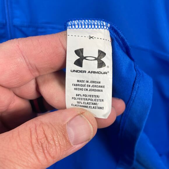 Under Armour Imminent Run 1/4 Zip Pullover Men's XL Blue Activewear Running - Picture 8 of 11
